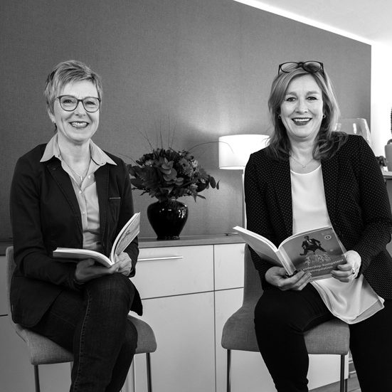 Katrin Greßer und Renate Freisler Katrin Greßer und Renate Freisler, Entwicklerinnen der LeadershipJOURNEY